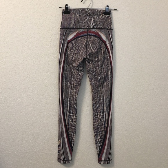 lululemon athletica Pants - Lululemon | High Waist Colorful Leggings Size 4